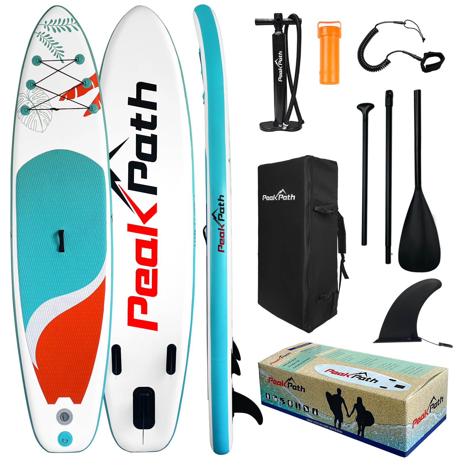 ロッド paddling Z&J SPORT Dragon Boat Paddle 43.3-52 Inch Adjustable, IDBF